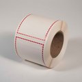 Top Tape And Label INCOM¬Æ GHS1205 GHS Blank Thermal Transfer Label, Red Border, 4" x 6", 500 /Roll GHS¬†1205.00